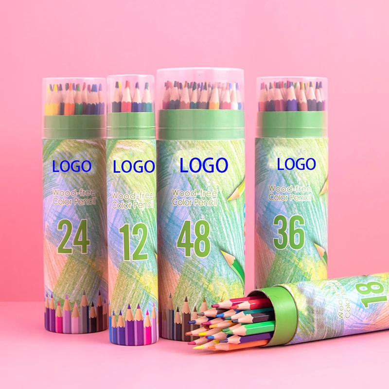 Highly-Pigmented Colored Pencils Crayons Set 1