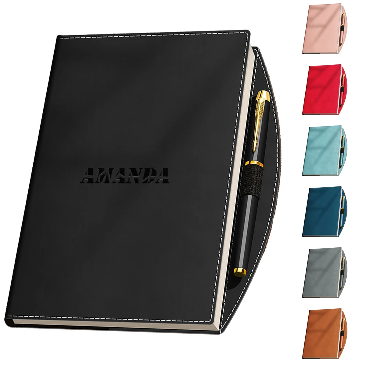 A5 PU Cover Business Notebook 1