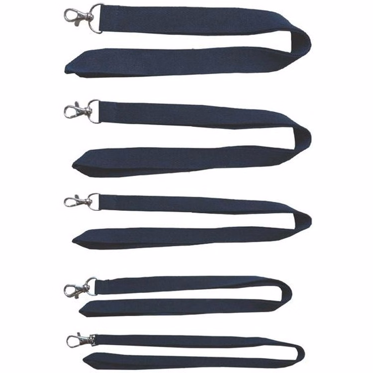 Cotton Screen Printed Lanyard 36"x1/2" with Split Ring