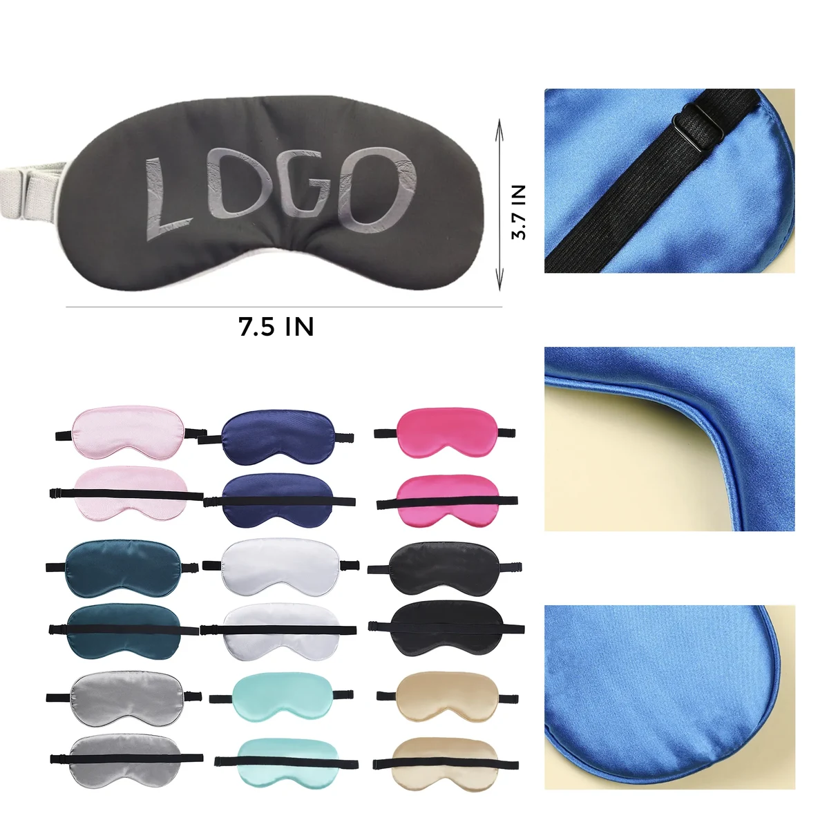 MOQ 100 PCS Soft Sleep Eye Mask 1