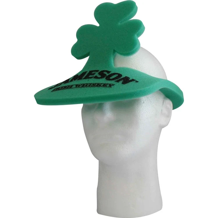 Irish Shamrock Popup Visor 1