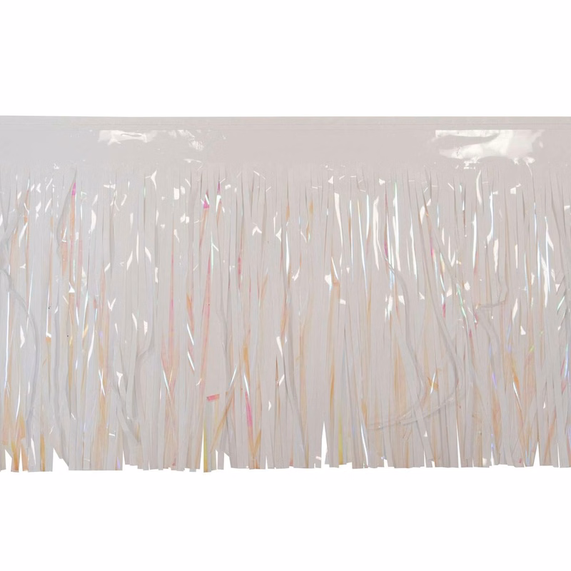 Victory Corps™ Iridescent & White Fringe (15")