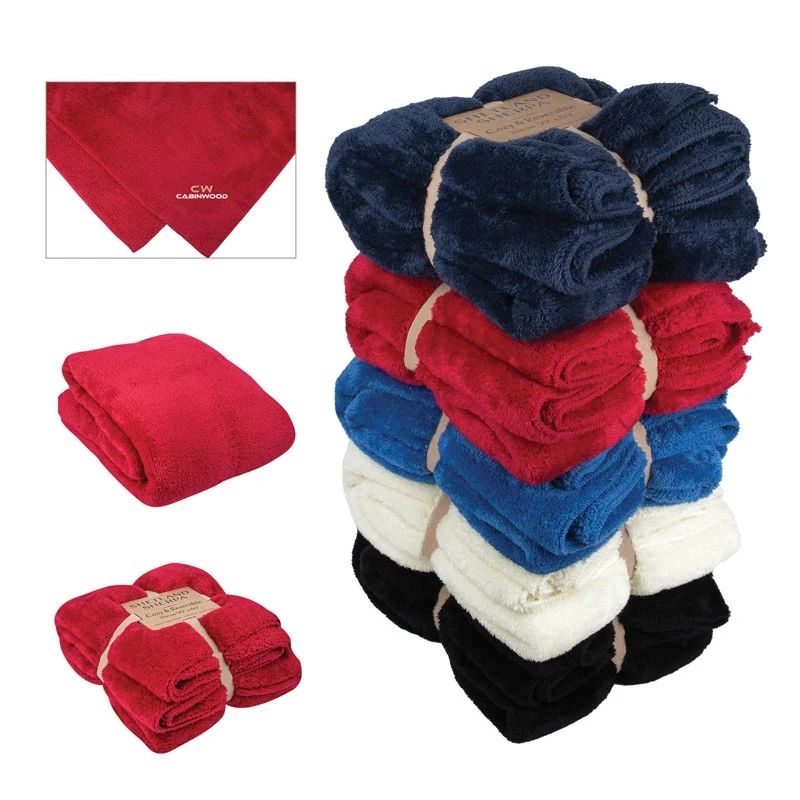 Shetland Sherpa 50 x 60 Reversible Blanket 1
