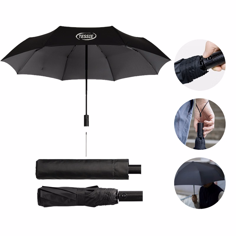 38-Inch Folding Eco-Friendly Automatic Umbrella