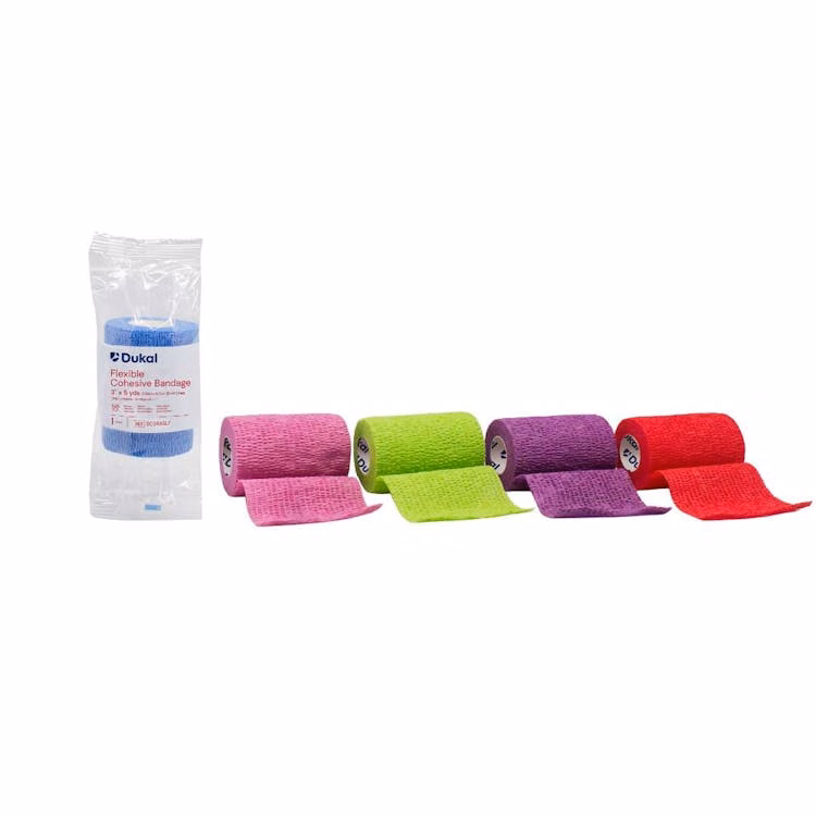 Non-Sterile Non-Latex Cohesive Bandages 3" x 5 yds