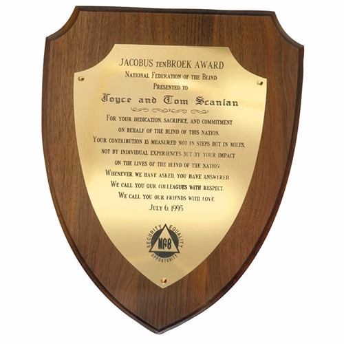 Shield Plaque