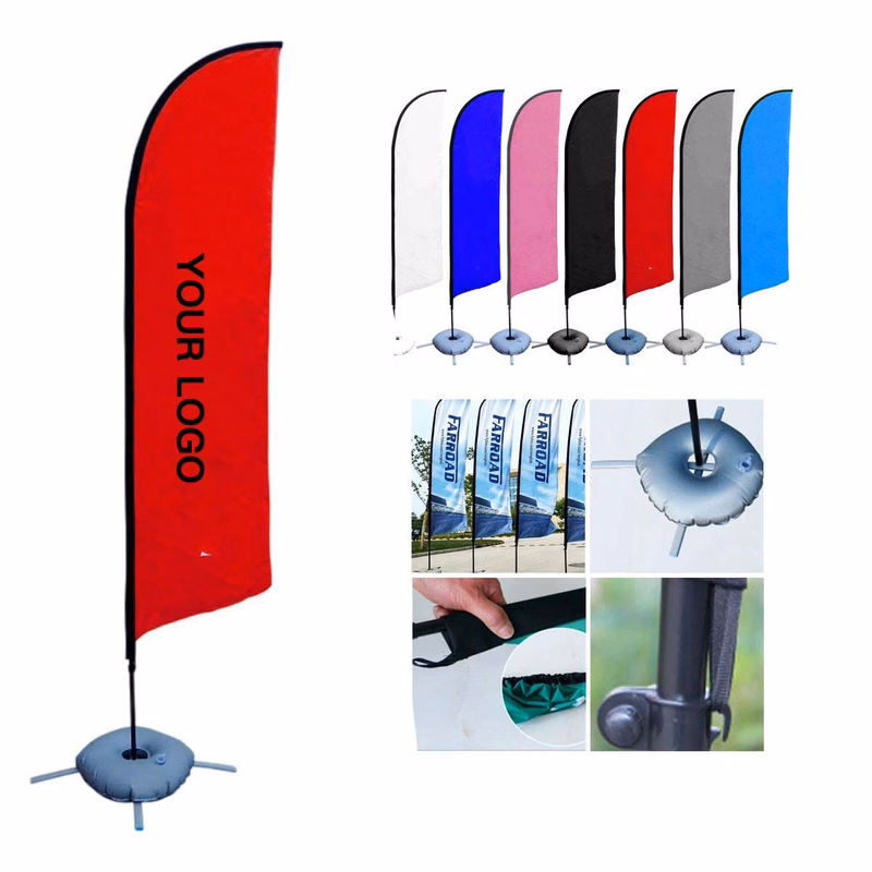 Durable Feather Flag with Full Color Branding Surface