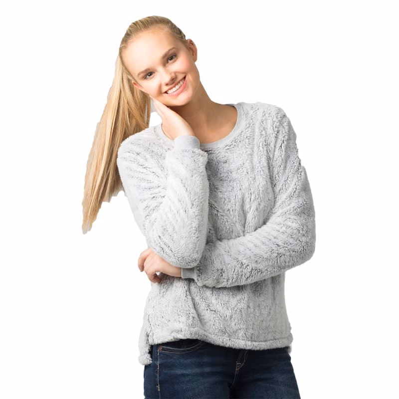 Boxercraft Women's Fuzzy Crewneck Fleece - FZ03