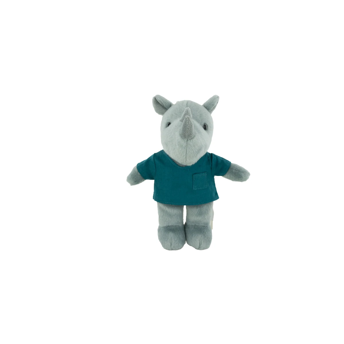 Plush Rhino with Scrub Shirt 1