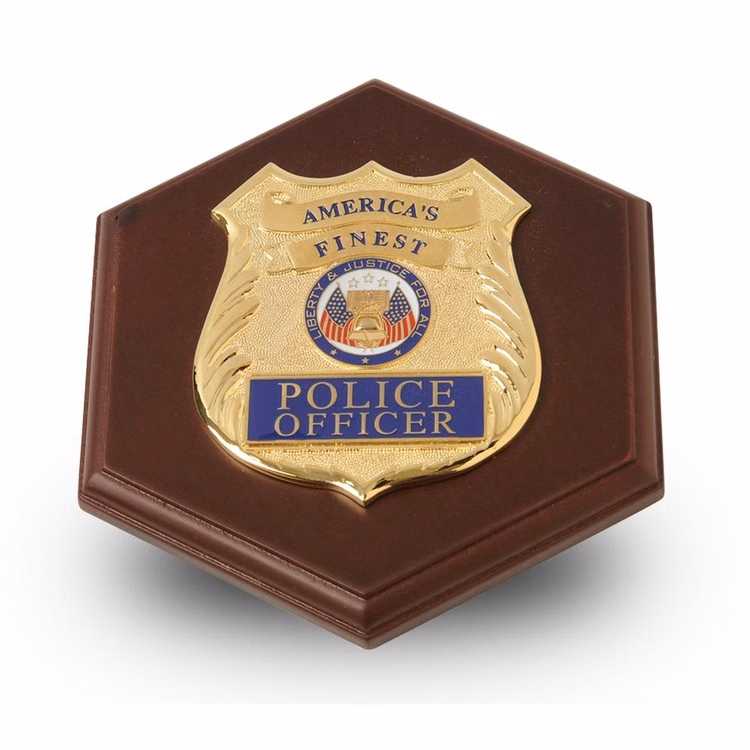 Police Department Medallion Paperweight