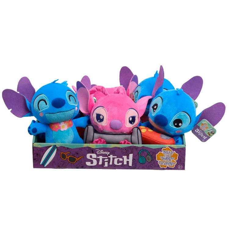 Disney Stitch Plush Toys Assorted - 7"
