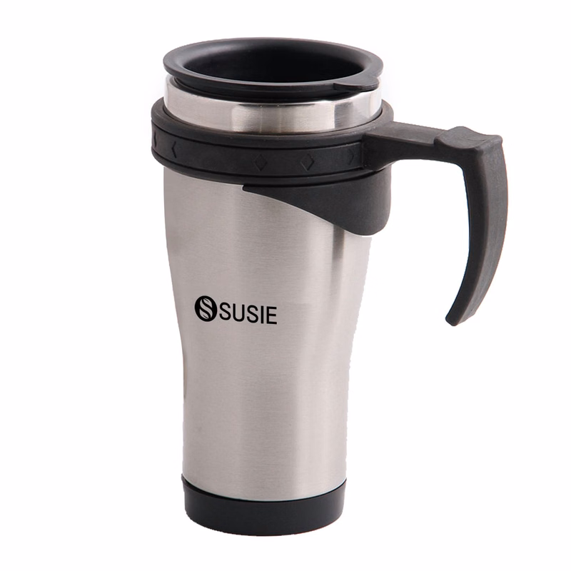 Double Wall Tumbler with Lid Insulated Stainless Steel Cup