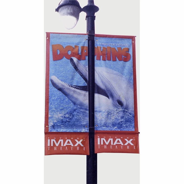 Two-Sided Pole Banner 30"x60" - Vinyl