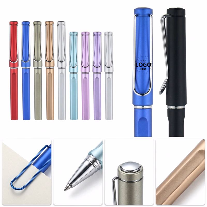 Customizable Logo Gel Pens, Multi-color Business Style