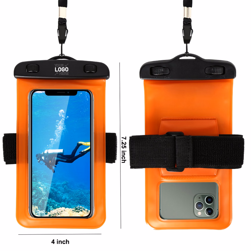 Arm strap swimming and diving bag