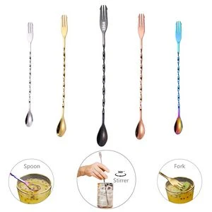 10.2 Inch Stirrer Spoon And Fork 1