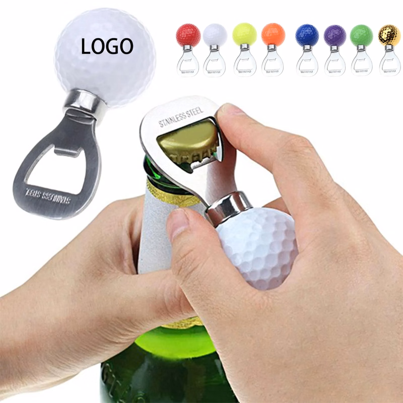 Golf Ball Shaped Bottle Opener
