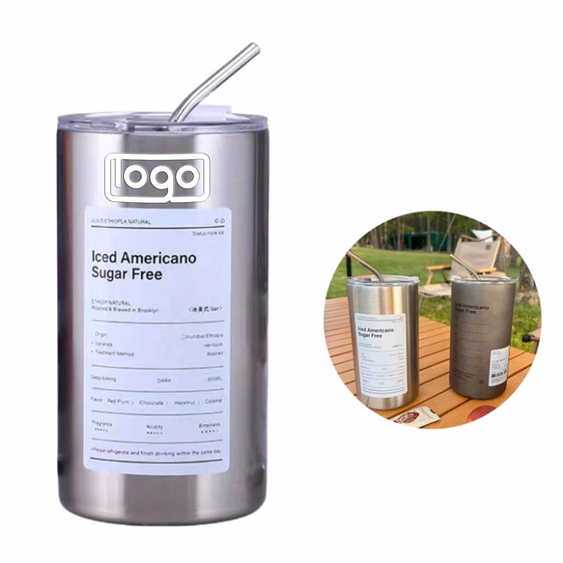 Stainless Steel Double Layer Keeps Cold Insulation Cup