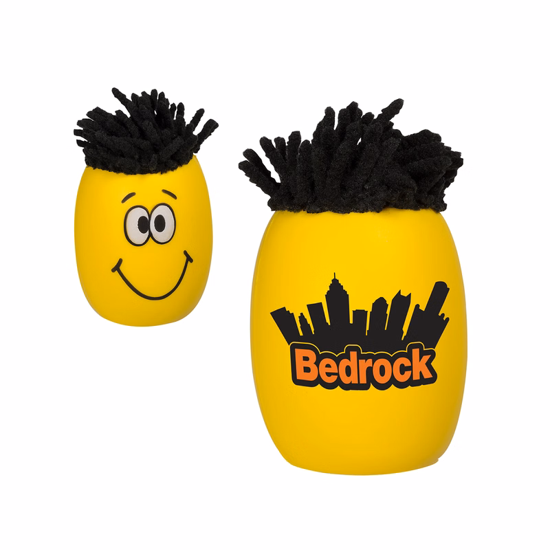 Smiling Oblong Stress Ball