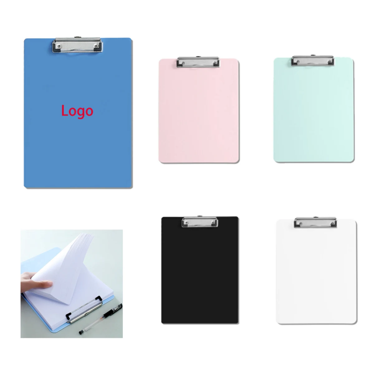 Office Clipboards With Metal Clip 1