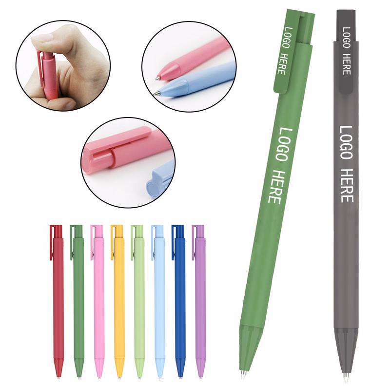 Macaron Color Retractable Ballpoint Pen
