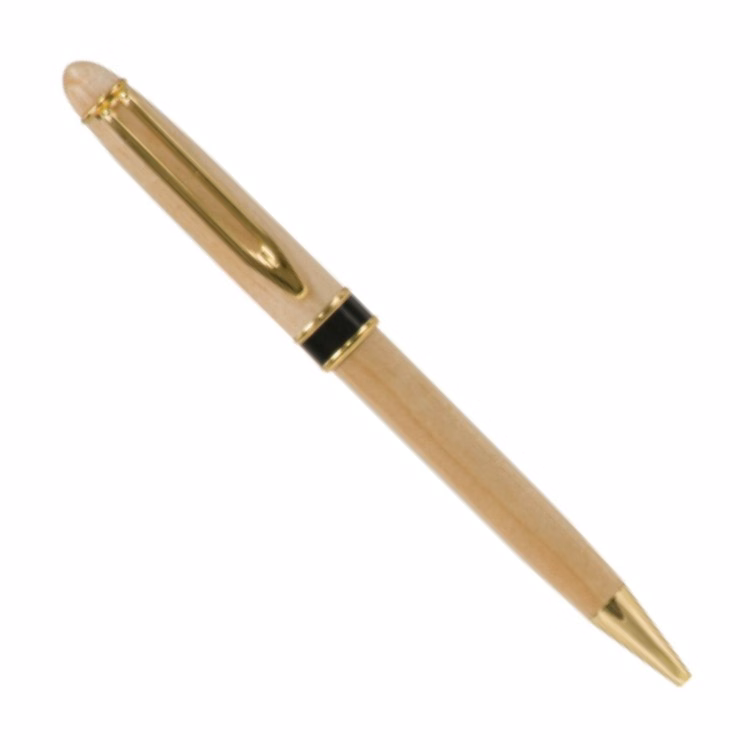Maple Laser Engraved Wooden Ball Point Pen (Discontinued)