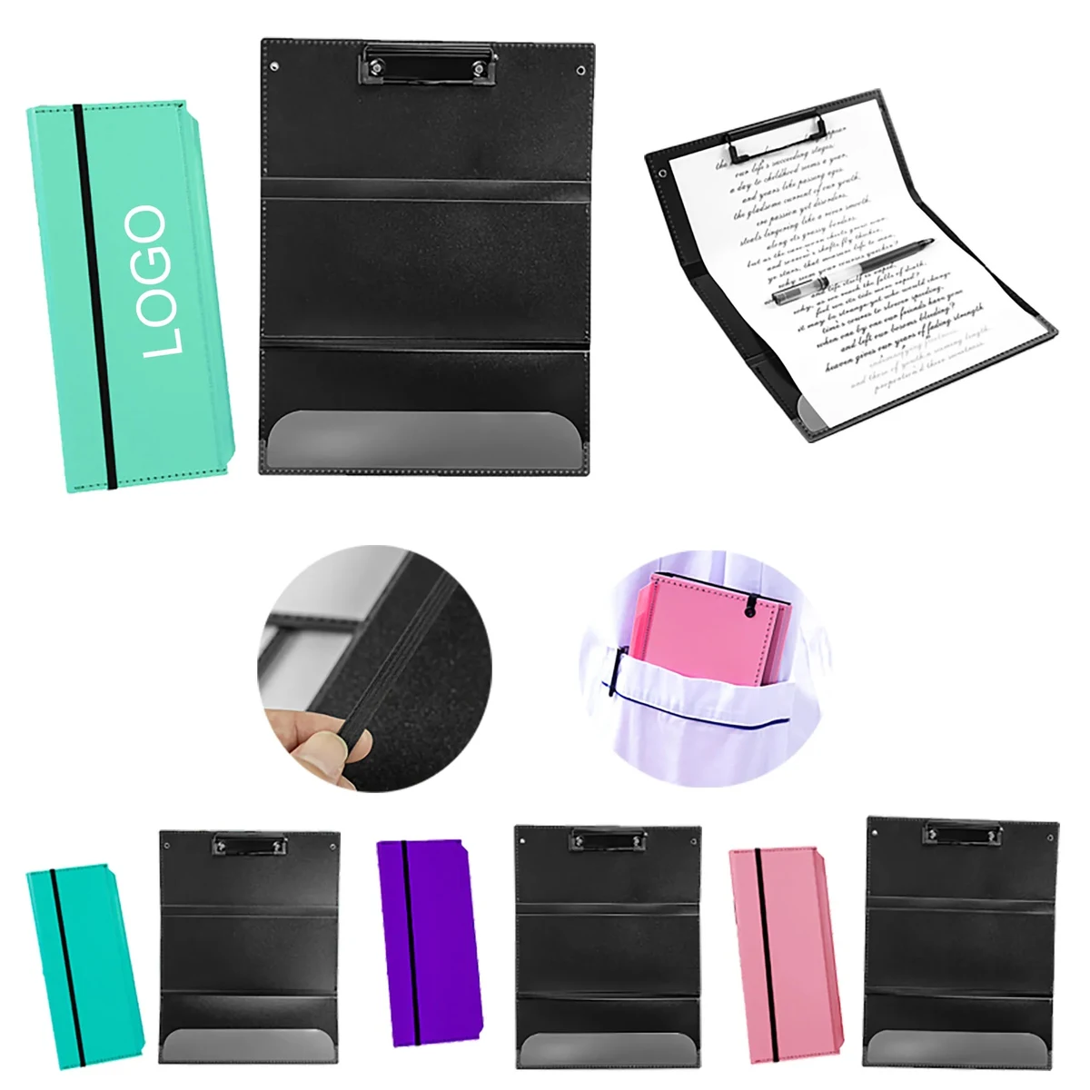 MOQ25 Multifunctional Fold Nurse Folder 1