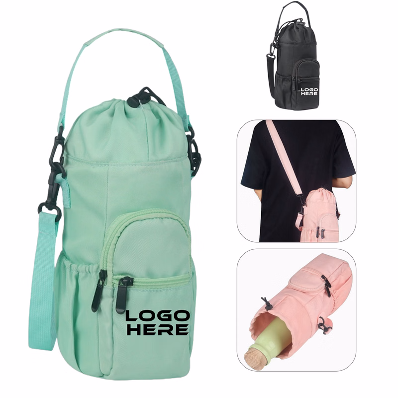 Water Bottle Carrier Crossbody Bag