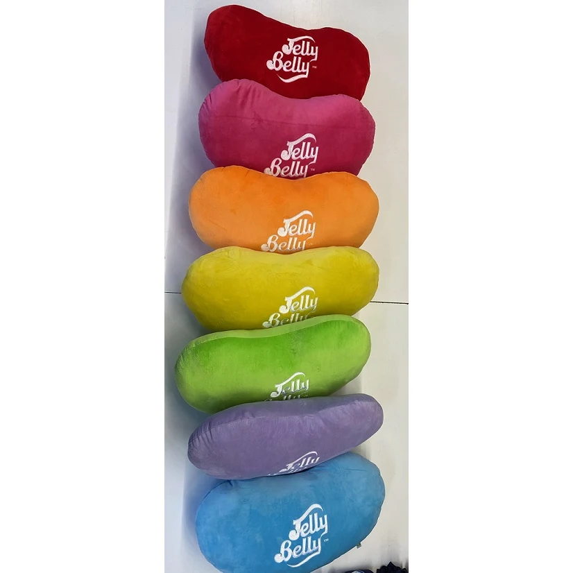 Jelly Belly Pillows Assorted colors 12" high x 20" long 1