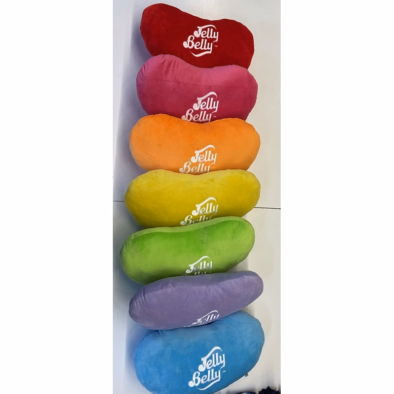 Jelly Belly Pillows Assorted colors 12" high x 20" long