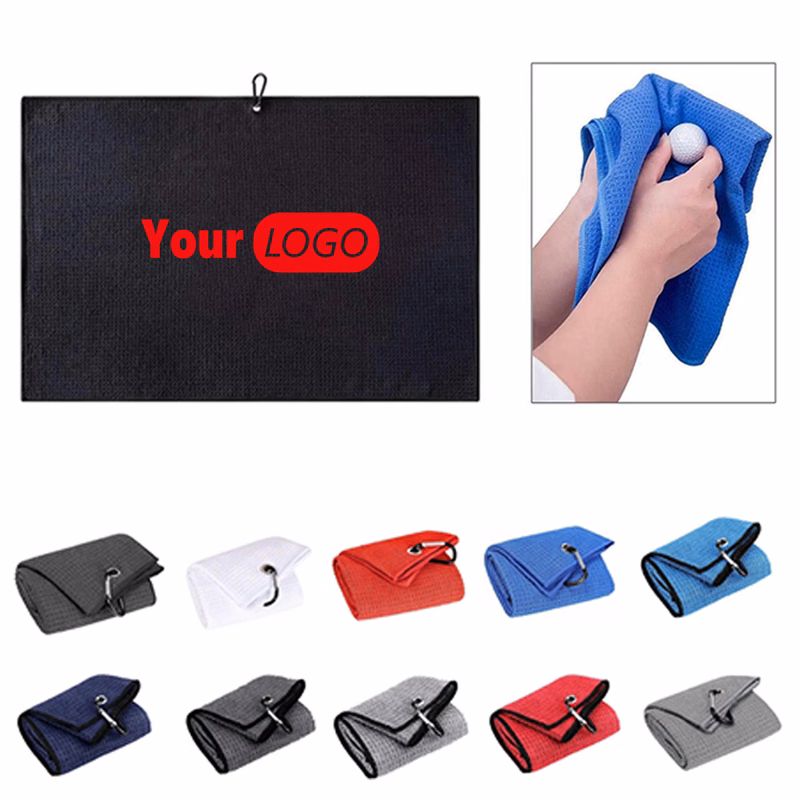 Portable Golf Waffle Towel
