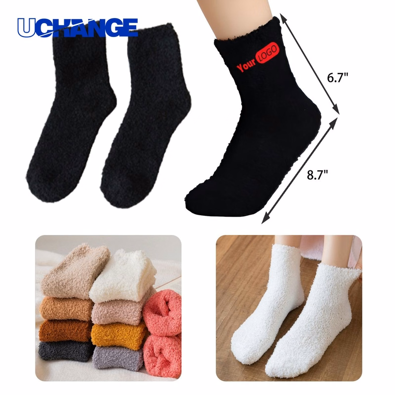 Coral Fleece Home Warm Socks