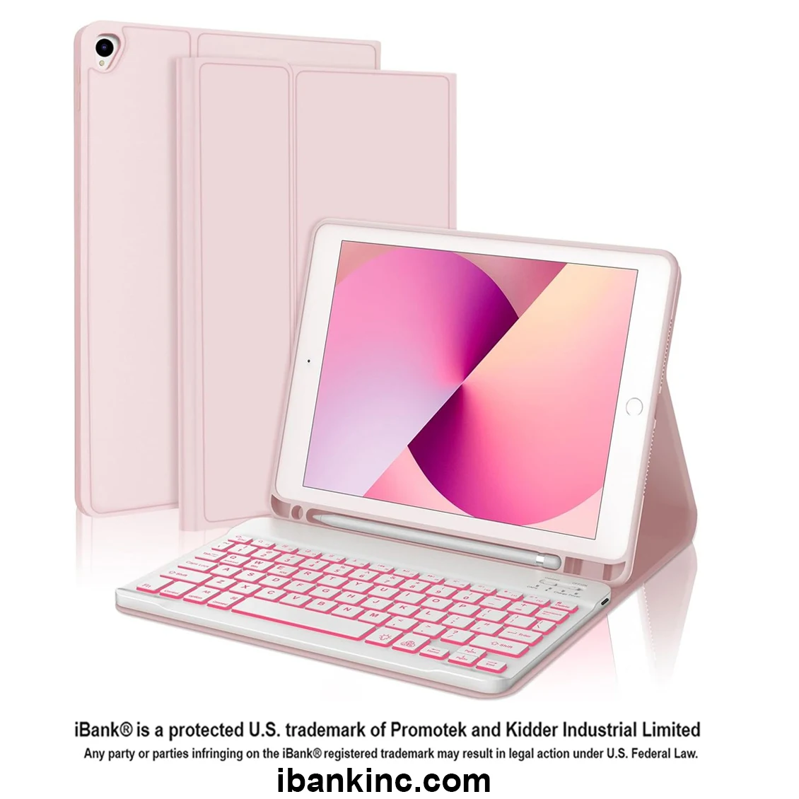 iBank ® Bluetooth Keyboard Case for iPad 11/10th Gen 11/10.9" 2025 A16/2022. Free Shipping 1