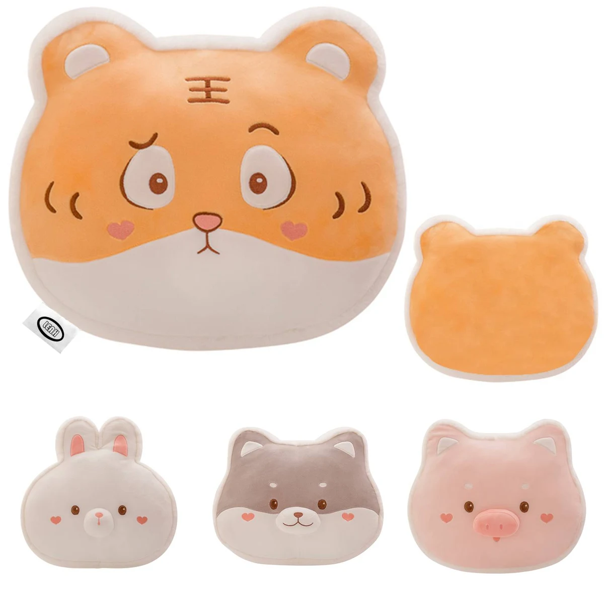 Cute Animal Plush Soft Throw Pillow 1