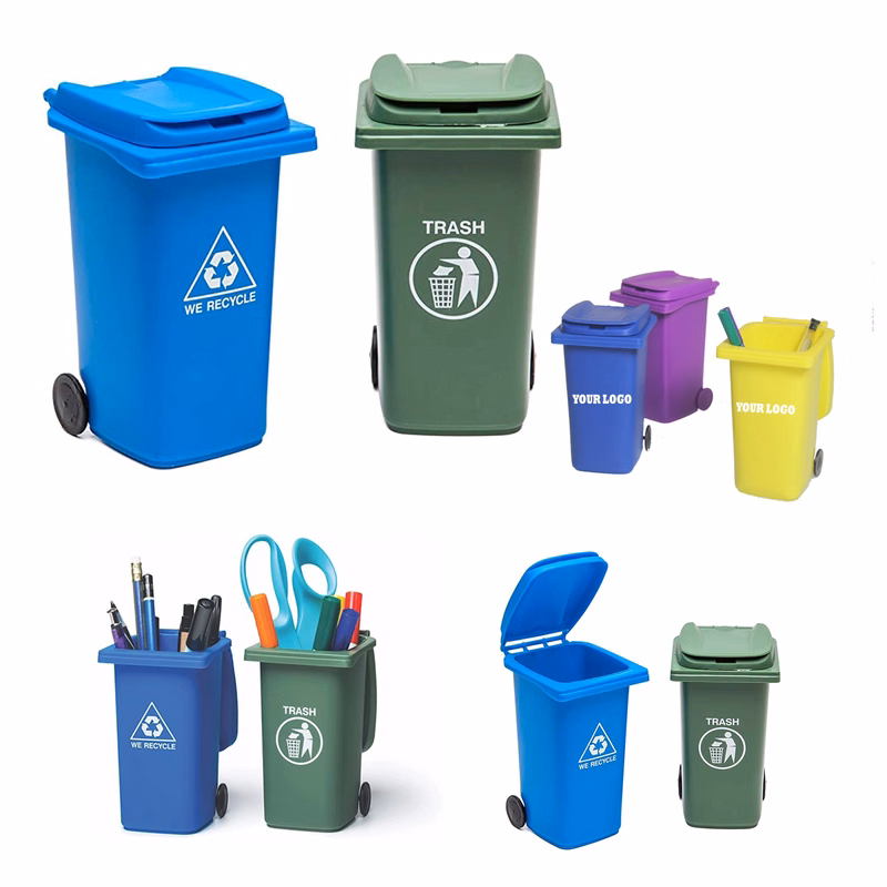 Office Desktop Trash Garbage Can