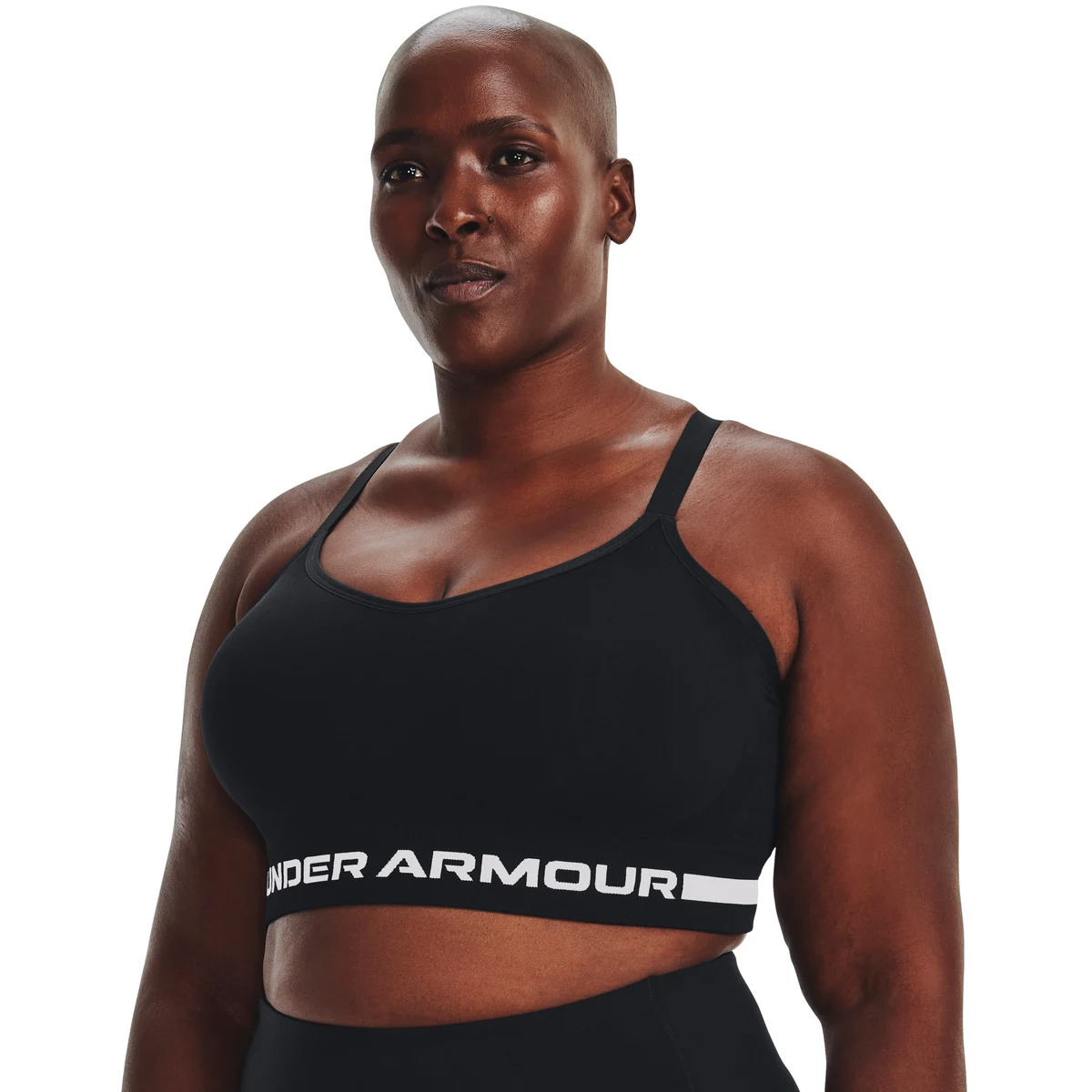 Women's UA Seamless Low Long Sports Bra 1