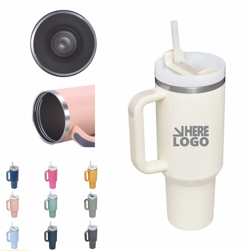 40 OZ Tumbler With Straw