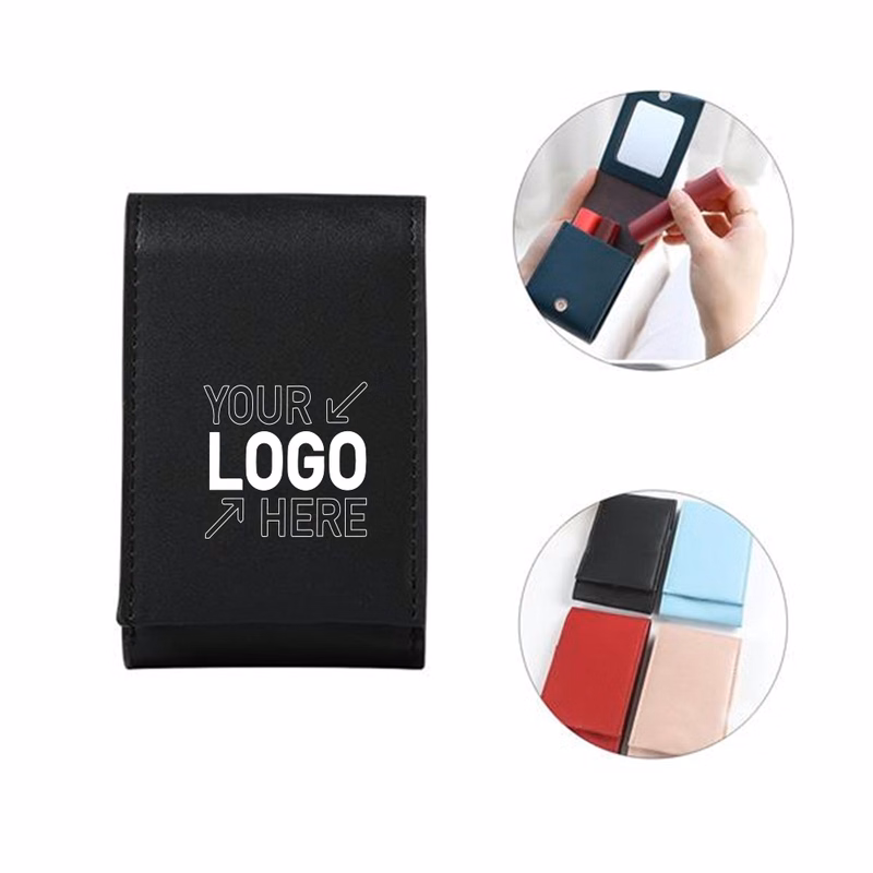 Portable Lipstick Case With Mirror