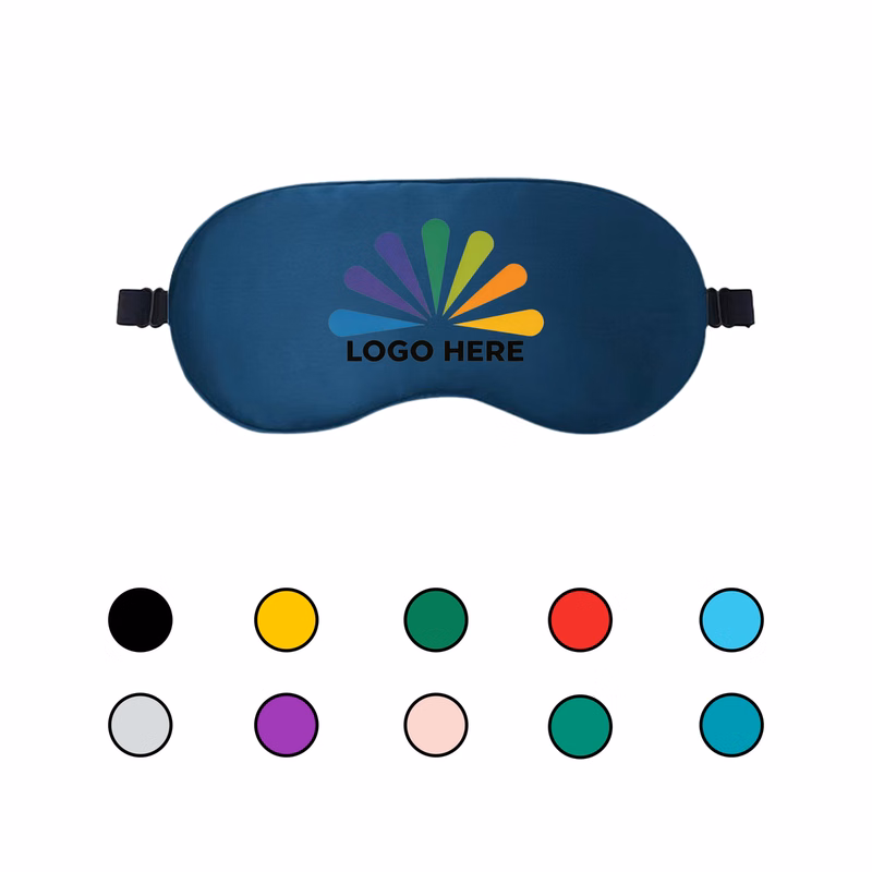 Silk-Like Blackout Sleep Eye Mask - Custom Logo Wholesale