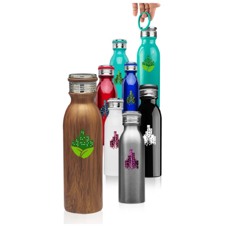 20 oz. Echo Stainless Steel Water Bottle 1