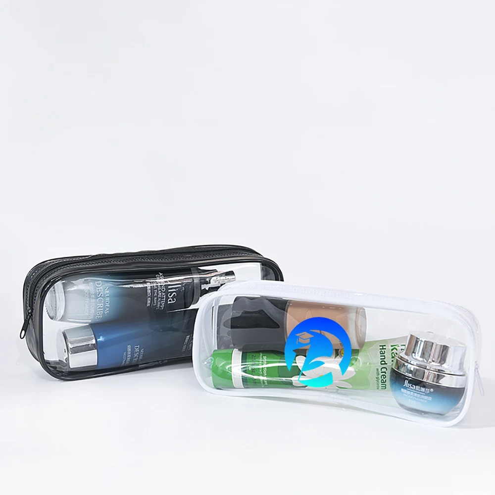 Clear PVC Zipper Pen Pencil Case 1