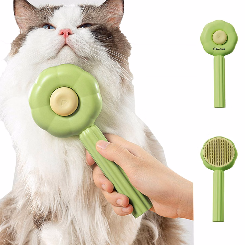 Stainless Steel Pet Comb Hair Remover Brush