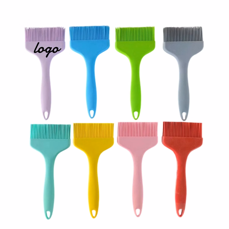 Food - grade Silicone Custom - Logo Basting Brushes