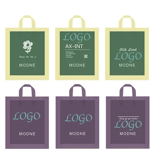 Plastic Shopping Bag Handle Retail Merchandise Groceries 1