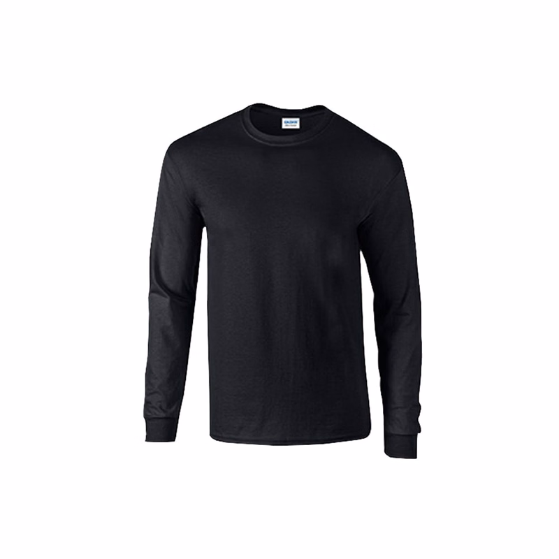 Men's Long-Sleeve Tees - Black Medium