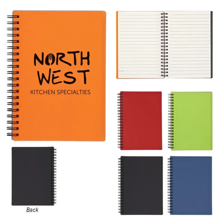 RUBBERY SPIRAL NOTEBOOK 1