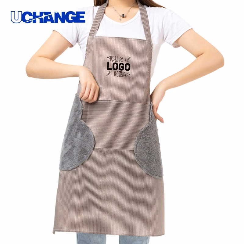 Hand-Wiping Apron for Kitchen Use