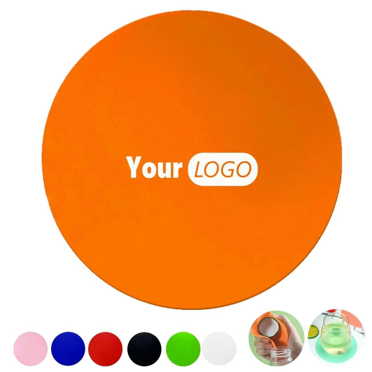 Food Grade Silicone Bottle Opener Coaster 1