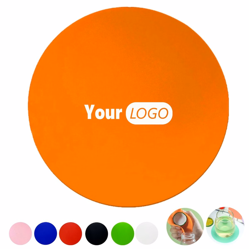 Food Grade Silicone Bottle Opener Coaster