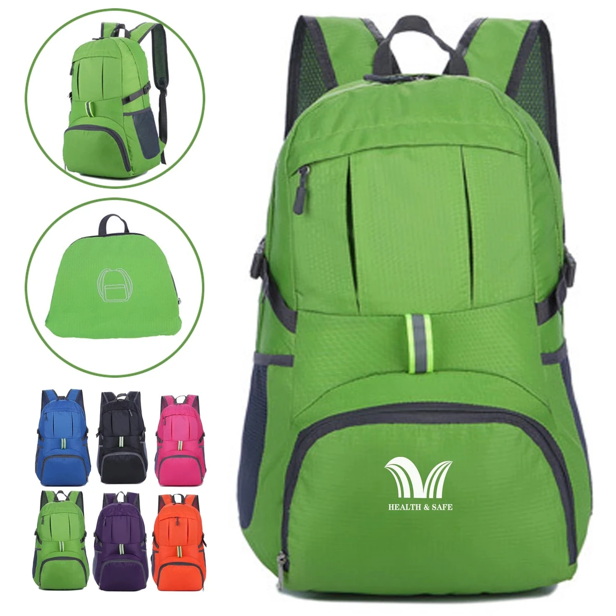 Large Capacity Foldable Lightweight Backpack 1
